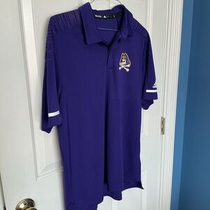 East Carolina University men’s golf/polo shirt
Large
